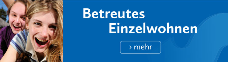Banner für betreutes Einzelwohnen